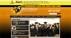 Desktop Screenshot of fortcalhounschools.org